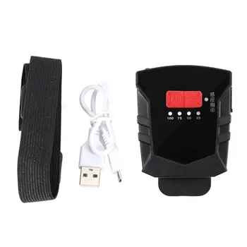 

LED Fishing Sensor Headlight Rechargeable Mini Cap Clip Light Outdoor Camping Riding Light Headlight