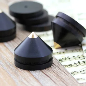 

4Pcs Speaker Spikes Stand Feets Audio Active Speakers Repair Parts Elements Pack