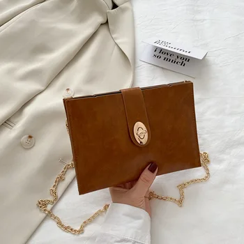 

2020 new bag small square bag female messenger bag chain shoulder all-match ins small bag simple female bag