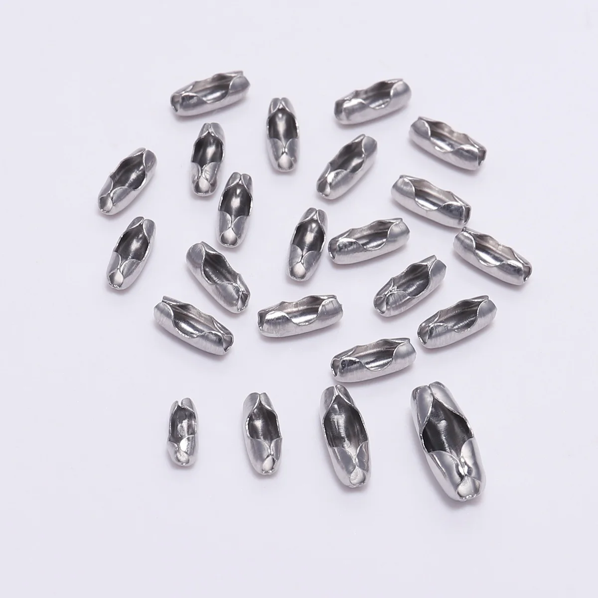 5 m/lot Stainless steel Metal Ball Bead Chains For DIY Necklaces Jewelry  Making Findings Accessories