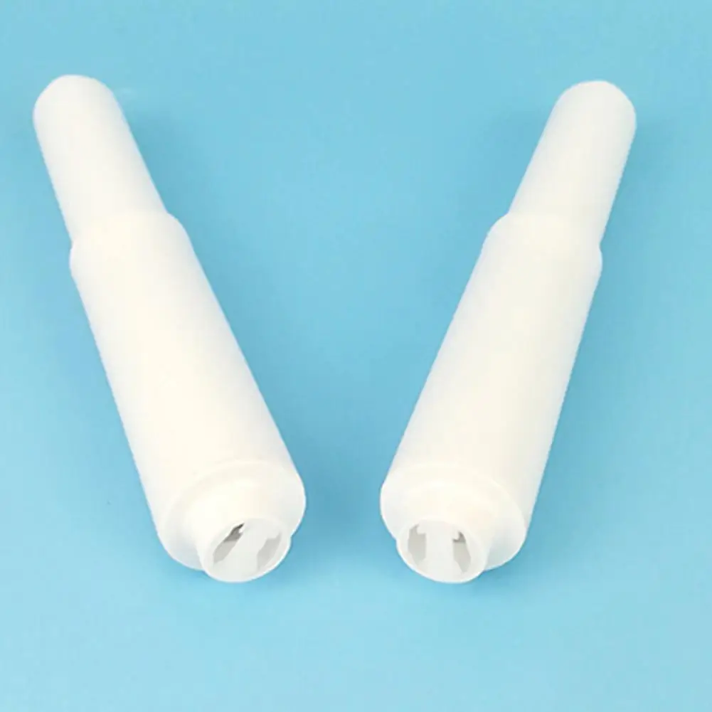High Quality Convenience White Plastic Replaceable Toilet Roll Holder Roller Insert Spindle Spring Bathroom Replace Accessories