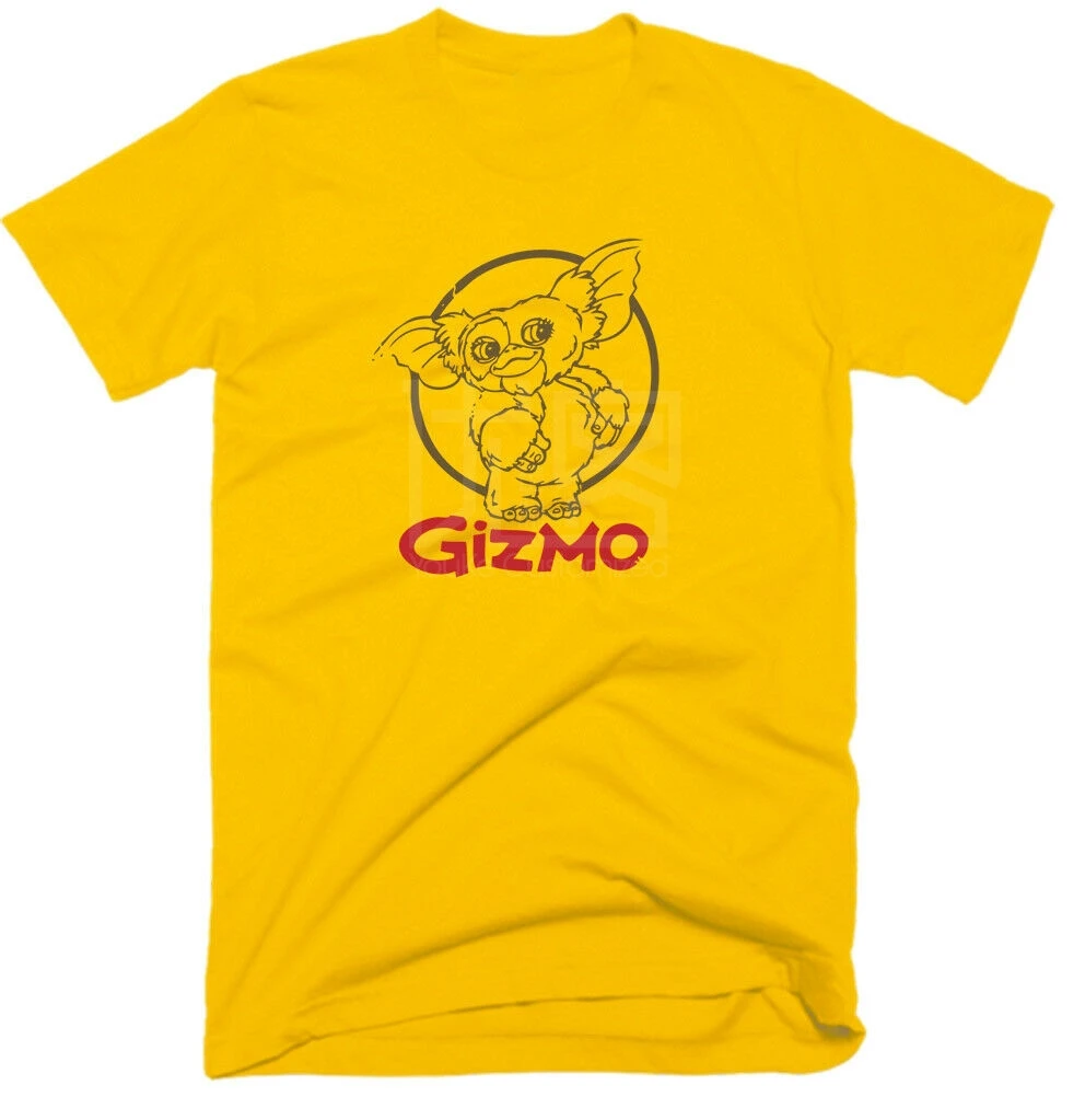 

GREMLINS , GIZMO,1984,OLD MOVIE,COMEDY,HORROR,SIZES S-5XL,MENS T-SHIRT, G0573 Clothes Popular T-Shirt Crewneck 100% Cotton Tees