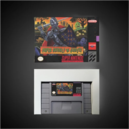 

Super Ghouls 'n Ghosts - Action Game Card US Version with Retail Box