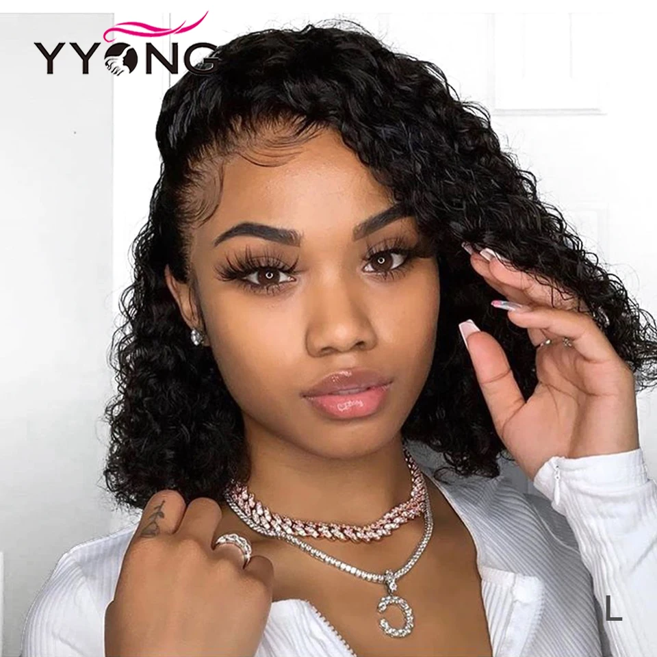 Water wave bob wig L