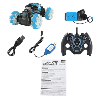 

RC Stunt Car, 4WD 2.4GHz Remote Control Sensor Toy Cars, Double Sided Rotating Off Road Vehicle 360 degree Flips