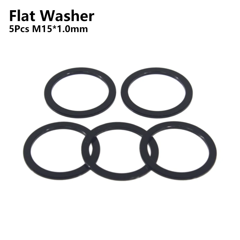 Bicycle Thru Axle Precision Washers - M12 Flat & Conical Collection