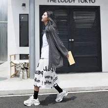 Новинка, носки осень-зима, носки без пятки с надписью, Хлопковые женские влажные носки, европейский и американский стиль, уличная одежда для женщин, Fem