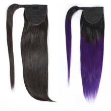 Натуральные длинные человеческие волосы на заколках, накладные человеческие волосы на заколках, прямые бразильские пряди Remy, 70 г-100 г