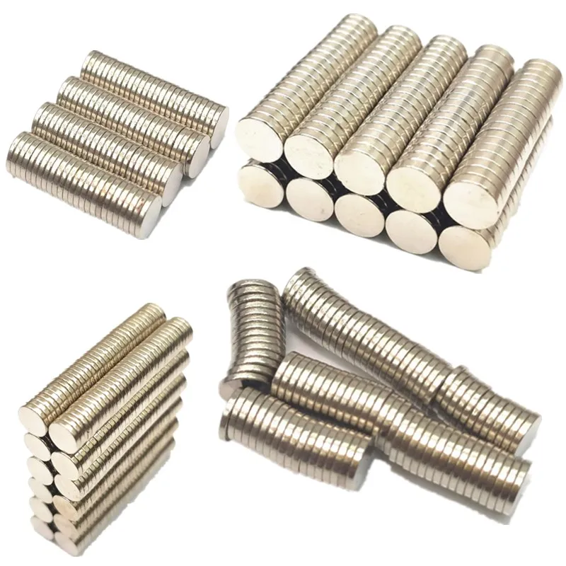 Round Magnets Neodymium Magnets Hall Sensor Magnet N52 4x0.5 4x1 4x3 4x2 5x0.5 5x1 5x2 mm Strong Circular Disc Magnet Art Craft Connection