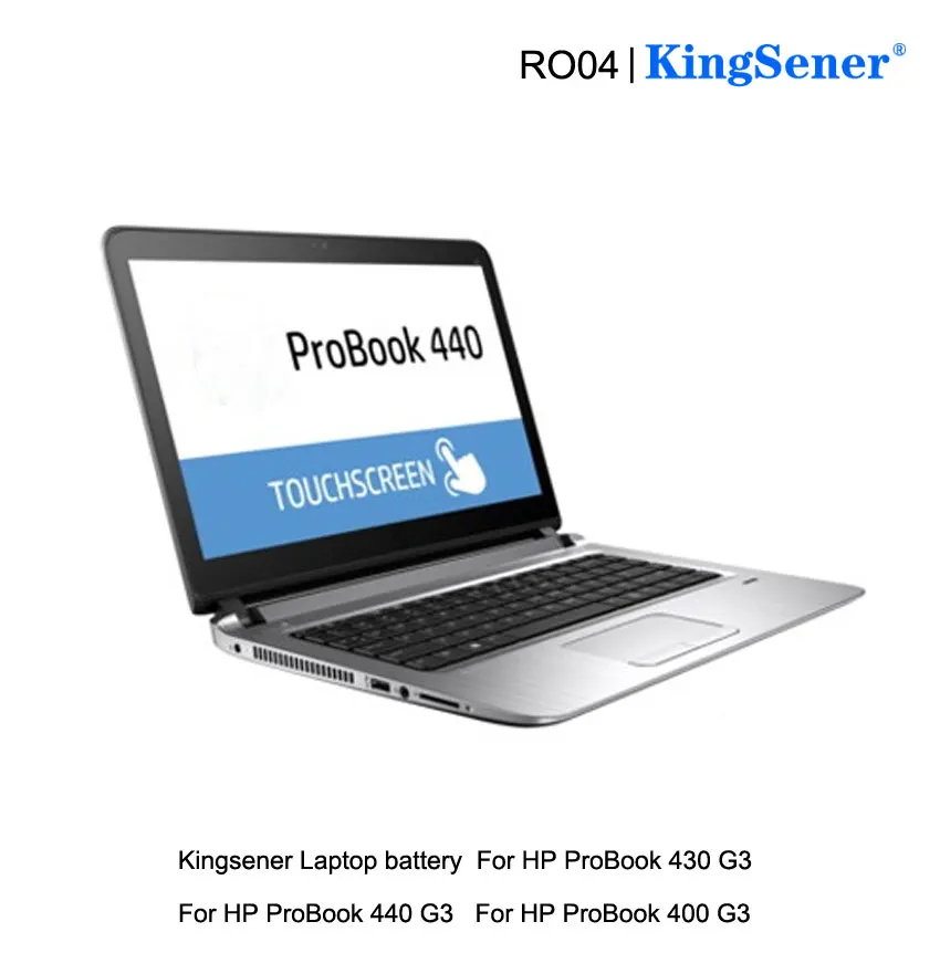Kingsener-bateria para probook 400 440 g3 430 g3 ro04xl ro06 ro06xl