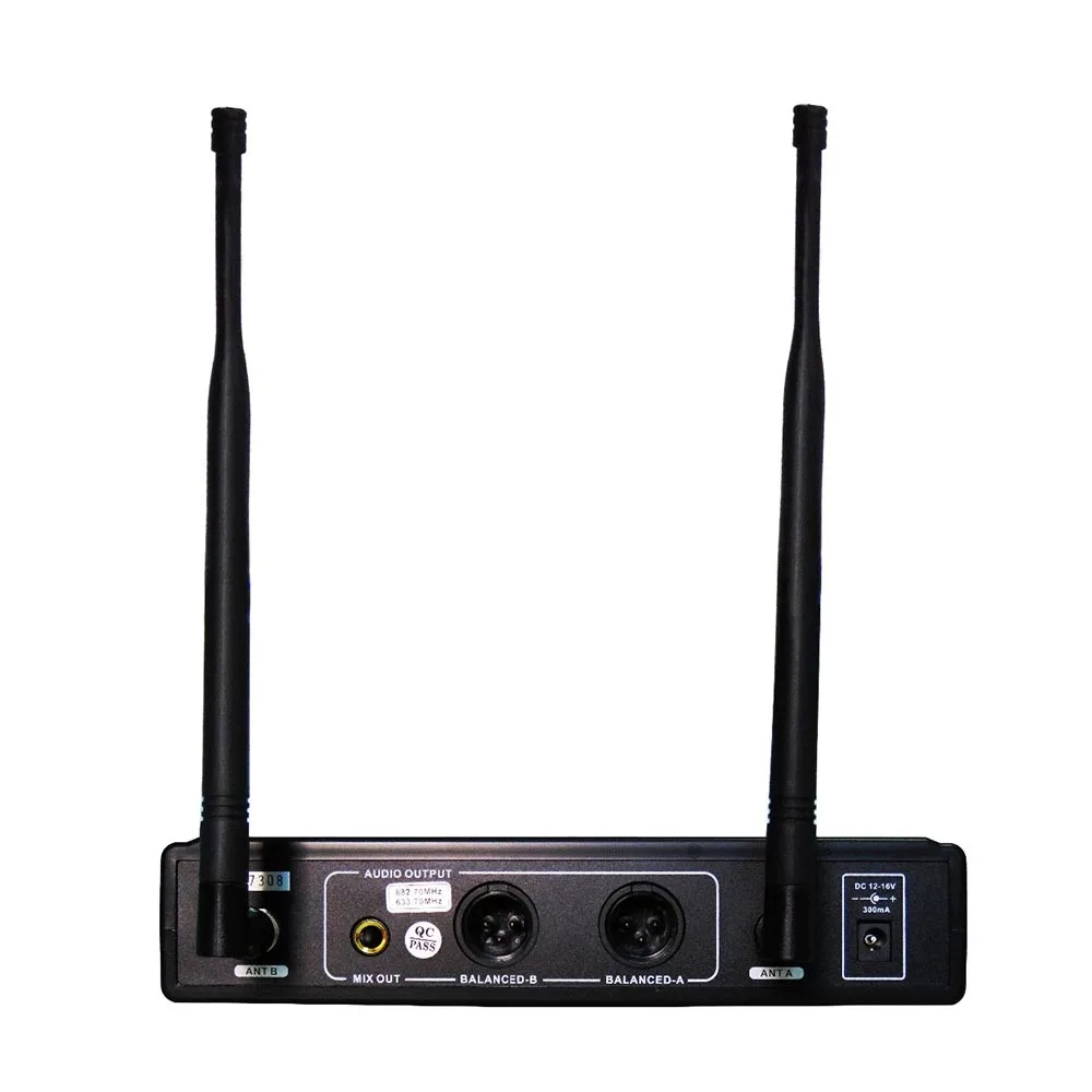 STARAUDIO 2 канала UHF Ручной беспроводной микрофон системы 2CH церкви диско сцены караоке беспроводной микрофон системы SMU-0207A