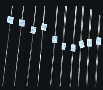 

thin wire 1/1.1/1.2/1.3/1.4/1.5/1.6/1.7/1.8/1.9/2mm diameter 304 stainless steel 500mm long straight hard spring steel rope 6pcs