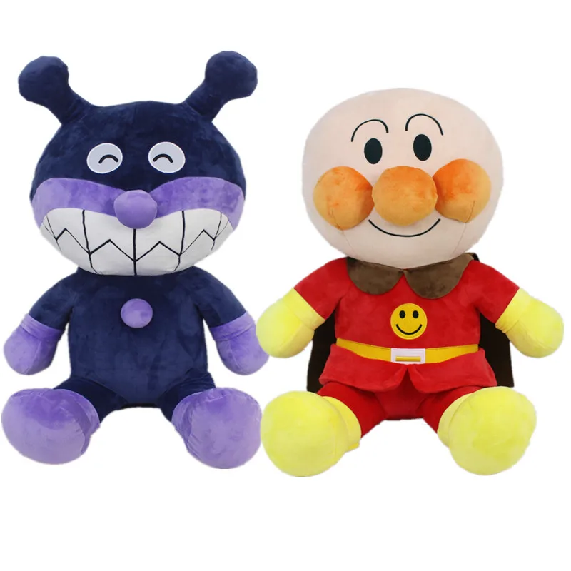 

Kawaii Baikinman Anpanman плюшевая игрушка мягкая кукла 30 см милые аниме плюши детские игрушки для мальчиков девочек детские подарки на день рождения