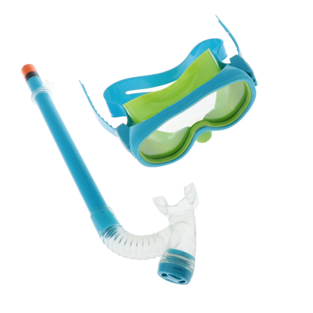 Child Swimming Anti-Fog Goggles Kids Diving Mask & Breather Pipe Underwater Camera Diving Mask Scuba Snorkel Swimming Goggles