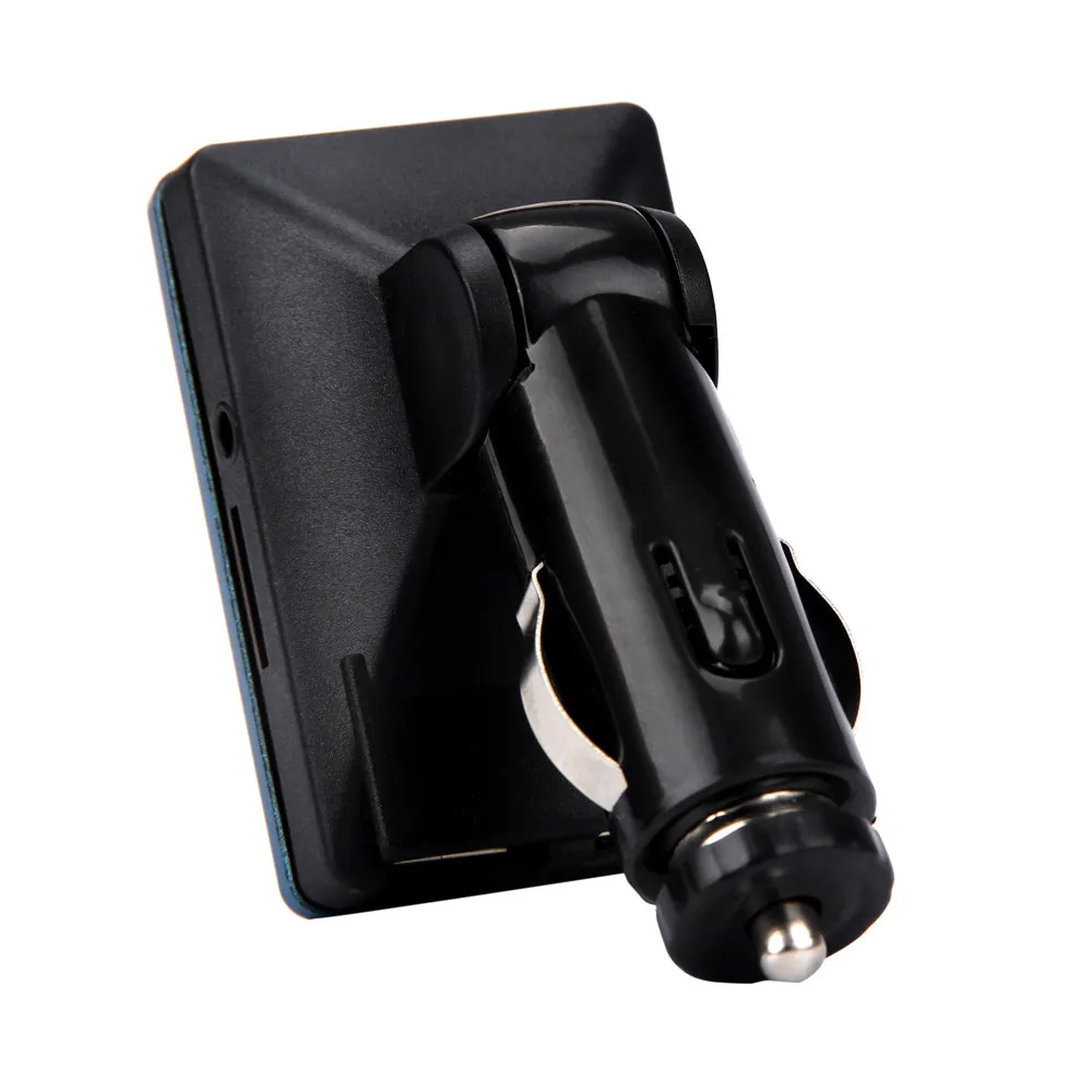 Красивый синий и черный S6 Bt Usb зарядное устройство Lcd автомобильный комплект Mp3