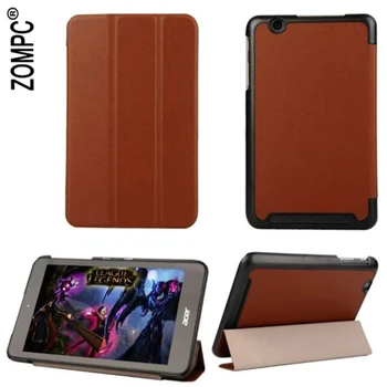 

Utra Slim Luxury Folio Stand Lightweight Leather Case Protective Cover For Acer Iconia One 7 B1-750 B1-750HD A1408 7 inch Tablet