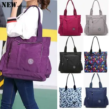 

2020 Newest Fashion Women Handbag Street Nylon Large Capacity Shoulder Bag Messenger Cross body Bag multi Pockets Hot Sale