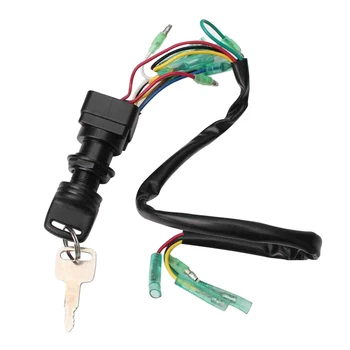 

703-82510-43-00 Main Ignition Switch Key Boat Lightweight Easy Install Outboard Accessories Assy For Yamaha Motor Control Box