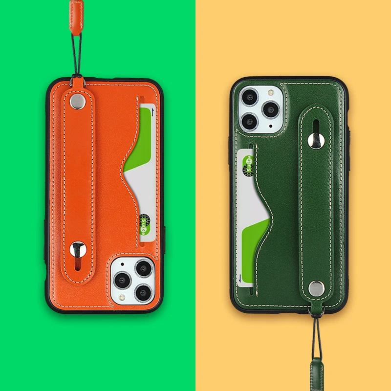 

for iPhone 11 Pro Cover with Card Holder for iPhone SE2 X XR XS 11 Pro Max 7 8 6 6s SE 2020 Case Back Luxury Genuine Leather