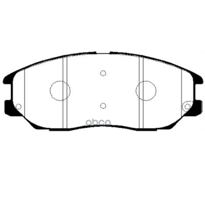 Колодки Тормозные Дисковые Передние Hyundai Xg 3.5, Ssangyong Rodius 2.7/3.5i V6 03 Ckkh-16 Ctr арт. CKKH-16