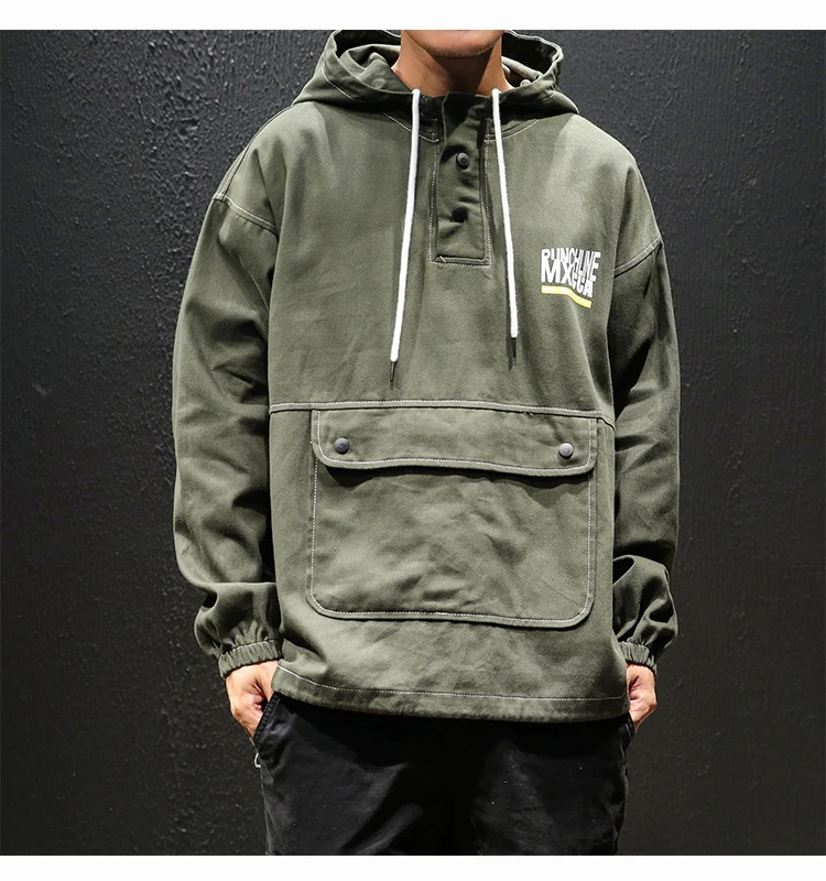 Fashion 2019 Pullover Casual Jacket Men 