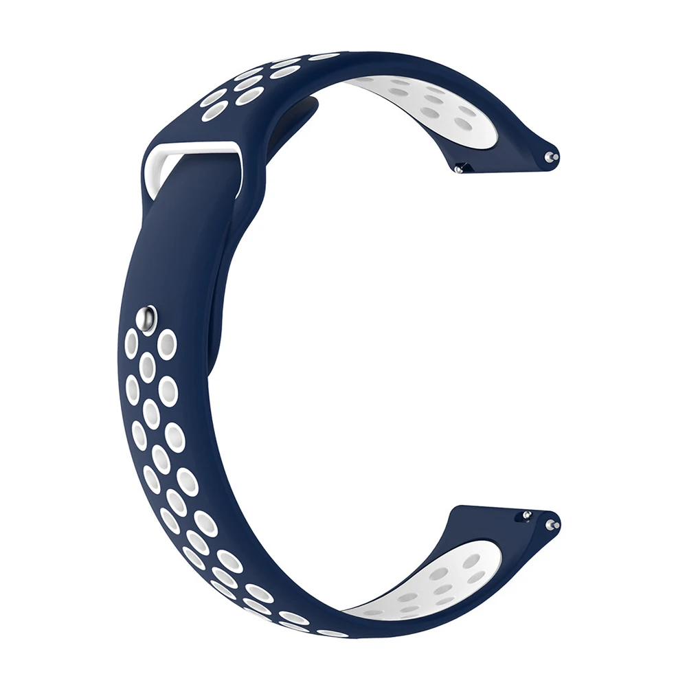 Для samsung gear S3/galaxy Watch 46 мм/gear 2 R380/gear 2 Neo R381/Live R382 двухцветный Повседневный ремешок замена браслета