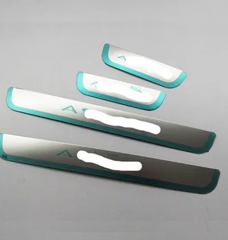 

for Opel Astra J K H 2012-2016 Stainless Door Sill Plate Entry Scuff Covers Car Styling Stickers Accessories 4 Pcs