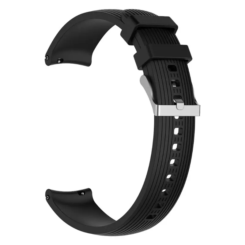 20mm Soft Silicone Watch Band Sports Wrist Strap for Sam-sung Ga-laxy Watch 42mm for smart watch