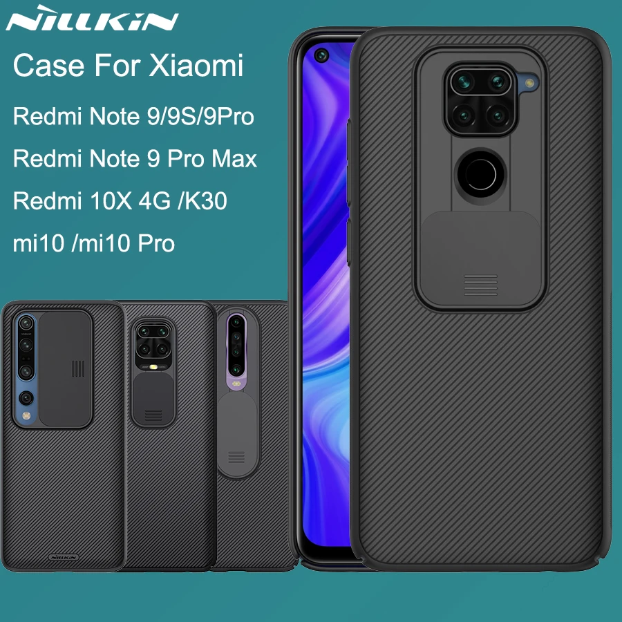 Задняя крышка NILLKIN для Xiaomi Redmi Note 9 S Pro Max Mi 10 K30 10X 4G защитный чехол камеры