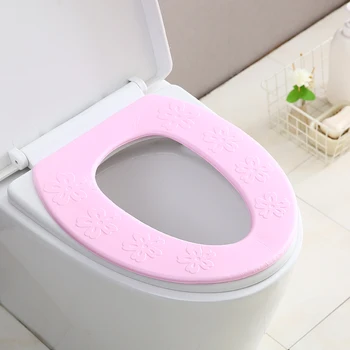 

1pcs Water proof Comfortable Soft Bathroom Toilet Seat Closestool Washable Warmer Mat Cover Cushion Home Bathroom Gadgets tools