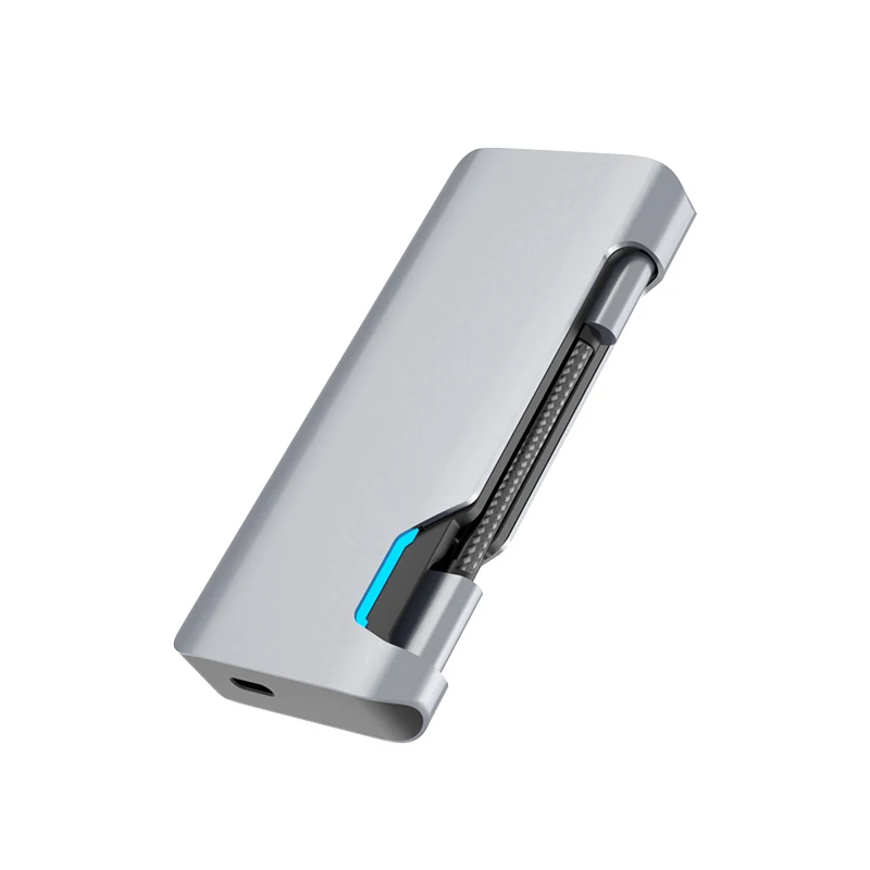 Type-C к HDMI Hub PD RJ45 USB3.0 TF портативная мышь для Дома Офиса ноутбука UY8 | Компьютеры и
