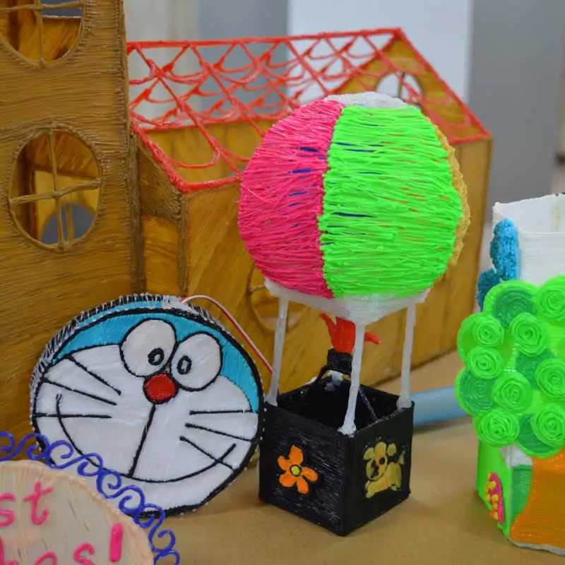 SUNLU 1,75 PCL 3D печать Ручка нити заправки для детей DIY ремесла расходные PCLFilament 5 м отправлять по любому цвету