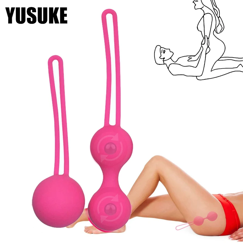 Kegel Ball Smart Ben Wa Love Мячи Набор вагинальных шариков для подтяжки мышц силикагель