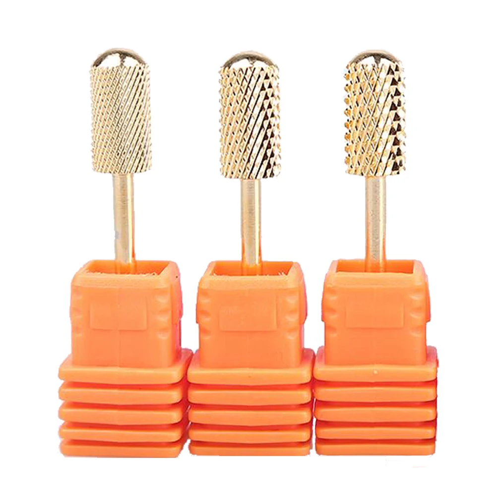 

3Types Diamond Tungsten Carbide Mill Cutter Remove Gel Nail Polish Nail Drill Bit Tool For Electric Manicure Machine Accessory
