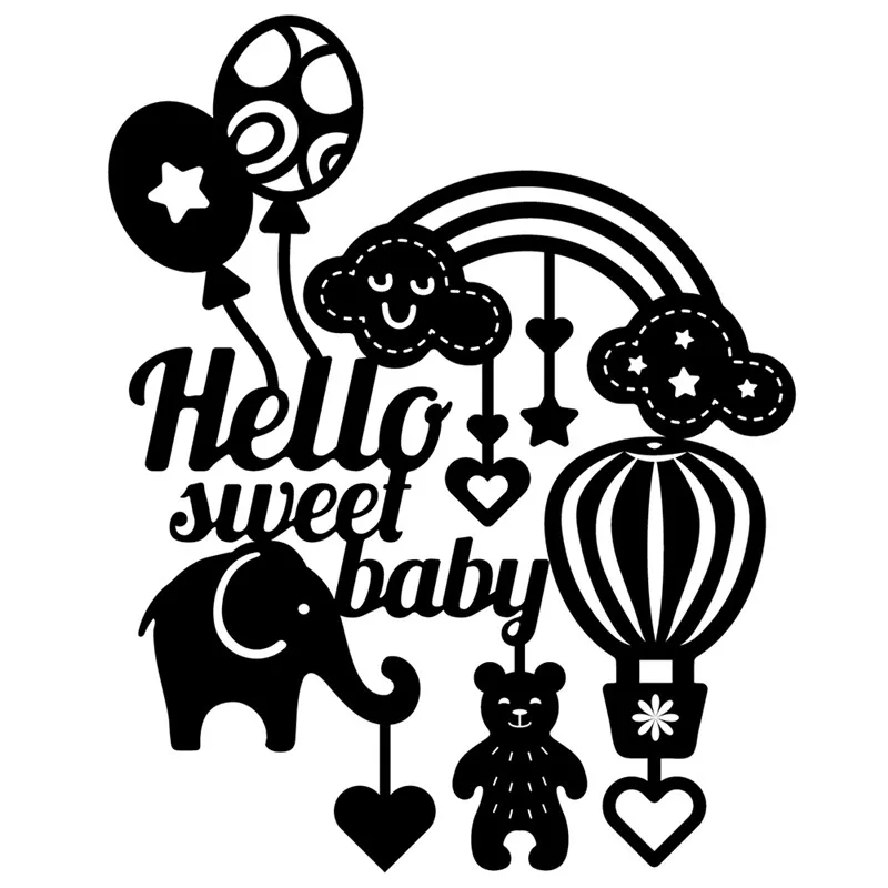 

Eastshape Craft Metal Cutting Dies Cut Die Sweet Baby Elephant Mold Scrapbook Paper Craft Knife Mould Blade Punch Stencils Die