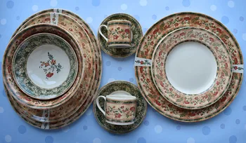 

Export the British Series Bowl yu pan Coffee Cup and Saucer Size Disc cutlery set china dinner set tableware dinner set