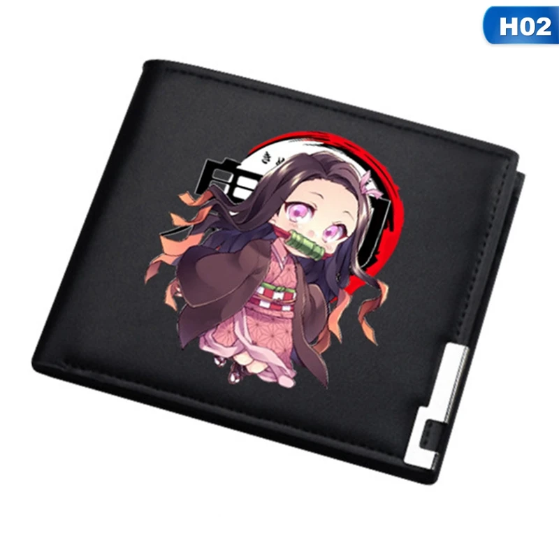 Аниме демон убийца: Kimetsu no Yaiba Kamado косплей мультфильм кошелек короткий кошелек cartera de аниме