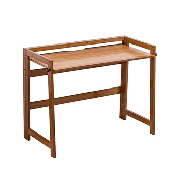 

Desktop Contemporary And Contracted Nanzhu Dormitory Folding Computer Writing Office Household Solid Wood laptop stand