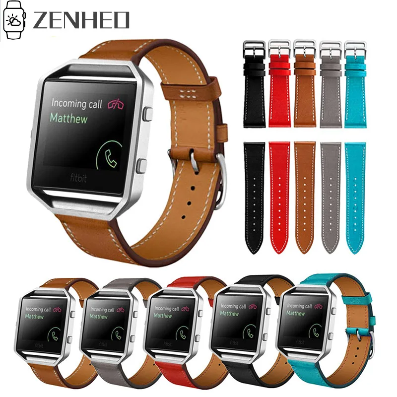 High Quality Watch Strap PU Leather Watchband For Fitbit Blaze Smart Band Wrist | Наручные часы