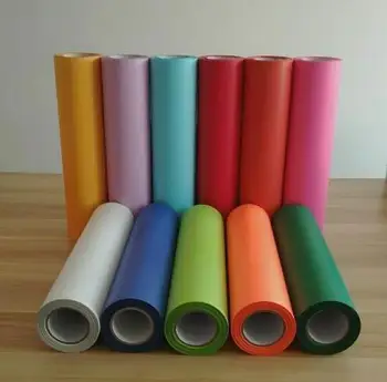 

Free shipping 1 roll 50cmx25m PVC Heat Transfer Vinyl T-shirt Iron On HTV Heat Press Cutting Plotter DIYFilm
