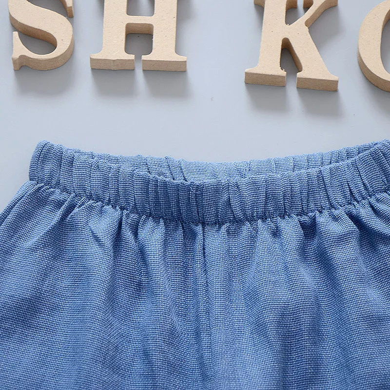 Children Baby 0-5-Year-Old Summer Casual Anti Mosquito Pants BOY'S Girls Korean-style Air Conditioner Trousers Lantern Pants