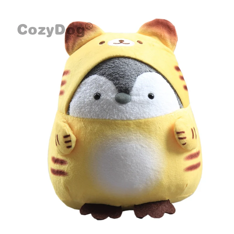 Kawaii мягкие игрушки животные кукла детский подарок Очаровательная косметичка красивые открытки держатель положительная энергия мягкая игрушка-пингвин игрушка