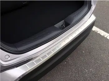 

Stainless Steel Inner & Outlet Rear Bumper Plate Cover Trims 2 PCS For Toyota C-HR C HR 2016 2017 car accessories