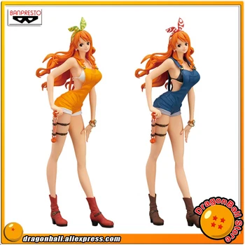 

Japan Anime "ONE PIECE STAMPEDE" Original Banpresto Glitter & Glamours Collection Figure - NAMI