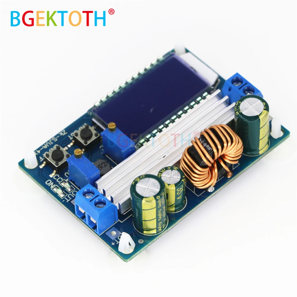 Dc 5.5-30V A 0.5-30V Display Lcd Digitale Buck Boost Converter Modulo Regolabile Alimentatore Step Up Down Board Piccola Ondulazione