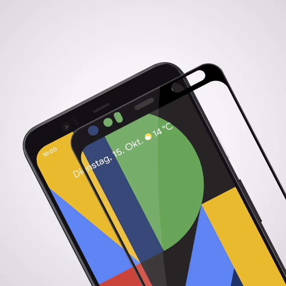 Для Google Pixel 4 CP+ PRO Полное покрытие закаленное стекло 9H 2.5D изогнутый экран протектор NILLKIN Удивительный нанометр для Pixel 4 XL