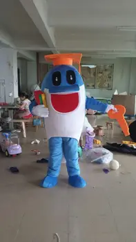 

Factory direct sale DR. dolphin Mascot Costume Adult Halloween Birthday party cartoon Apparel Cosplay Costumes