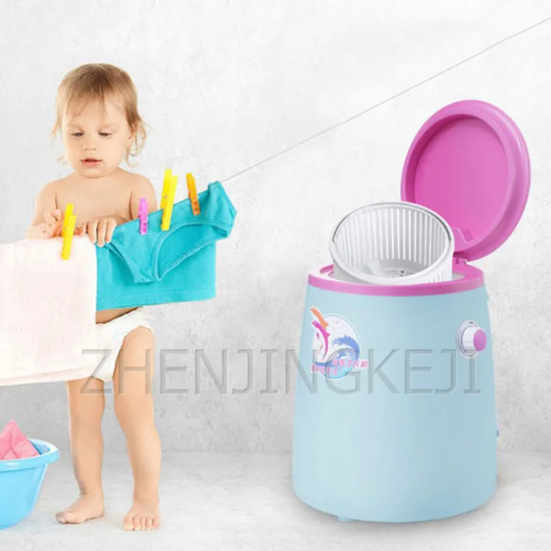 

Home Monocular Mini Washing Machine Mother And Baby Only Semiautomatic Washer Sock Underwear Washing Tools Household Appliances