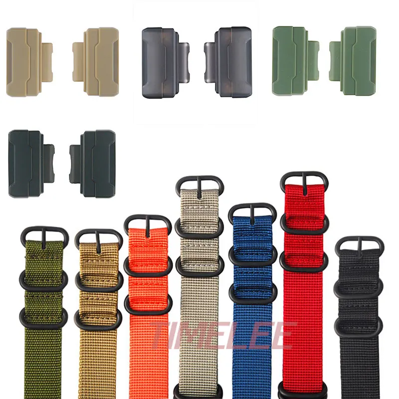 Nylon Heren Casio G-shock horlogebandjes 16 mm