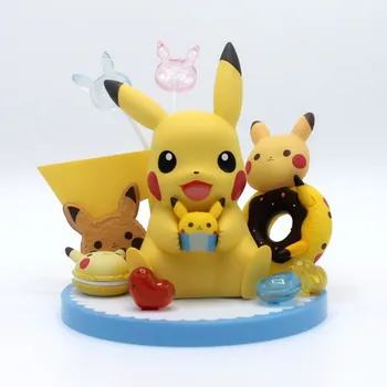 

TAKARA TOMY Pocket Monster Pikachu Kids Gifts Action Figure Pokemon Dolls Toy 13CM